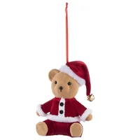 Adorno Navideño Oso Sentado 11cm