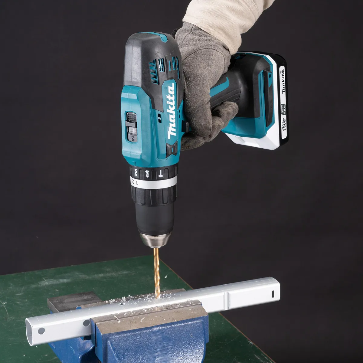 Makita - Rotomartillo 110N.m 18v 1/2"