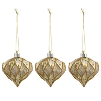 Set 3 Diamantes Navidad Aos 5 cm