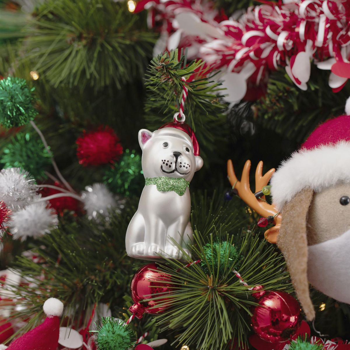 Dear Santa - Adorno Navideño de Gato 8 cm