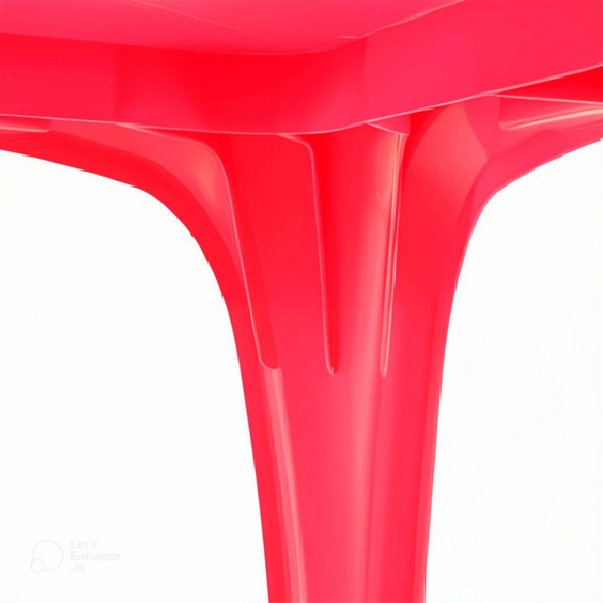 Italhome - Mesa Infantil Roja