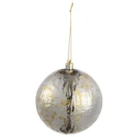 Esfera de Navidad Dorada Illusion 10 cm