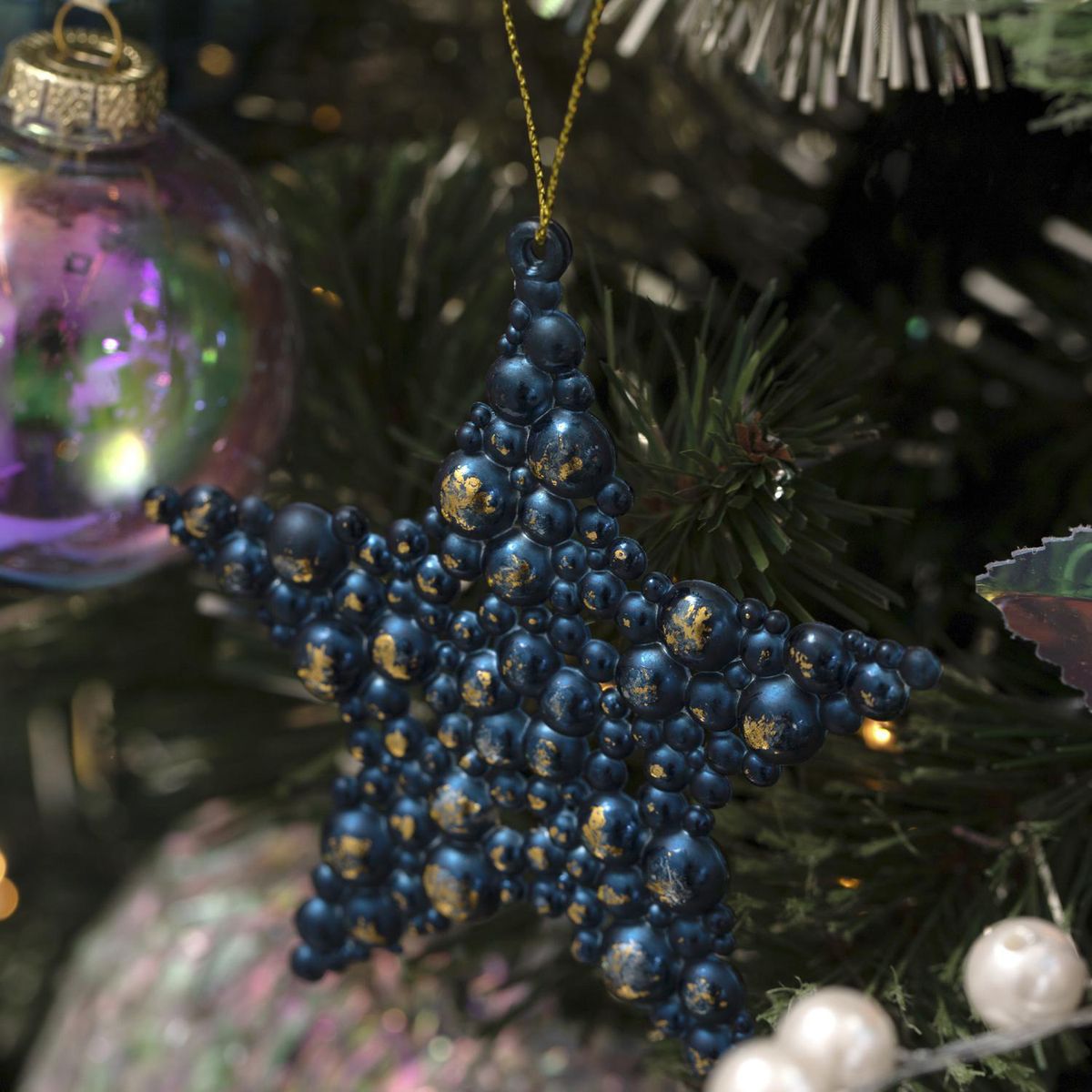 Dear Santa - Set 2 Adorno Navideño Estrella 10 cm