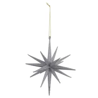 Estrella de Punta Navideñas Gold Con Glitter