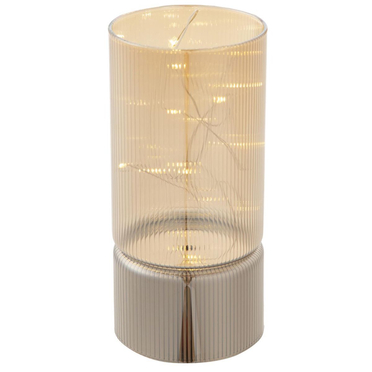 Dear Santa - Adorno Navideño de Mesa Vidrio 17 cm