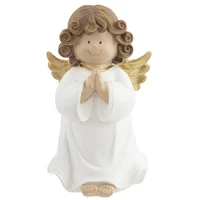 Angel Parado Navideño Poliresina 22cm