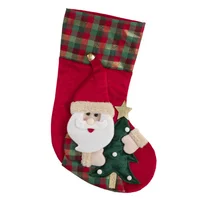 Bota Navideña Santa Roja 48cm