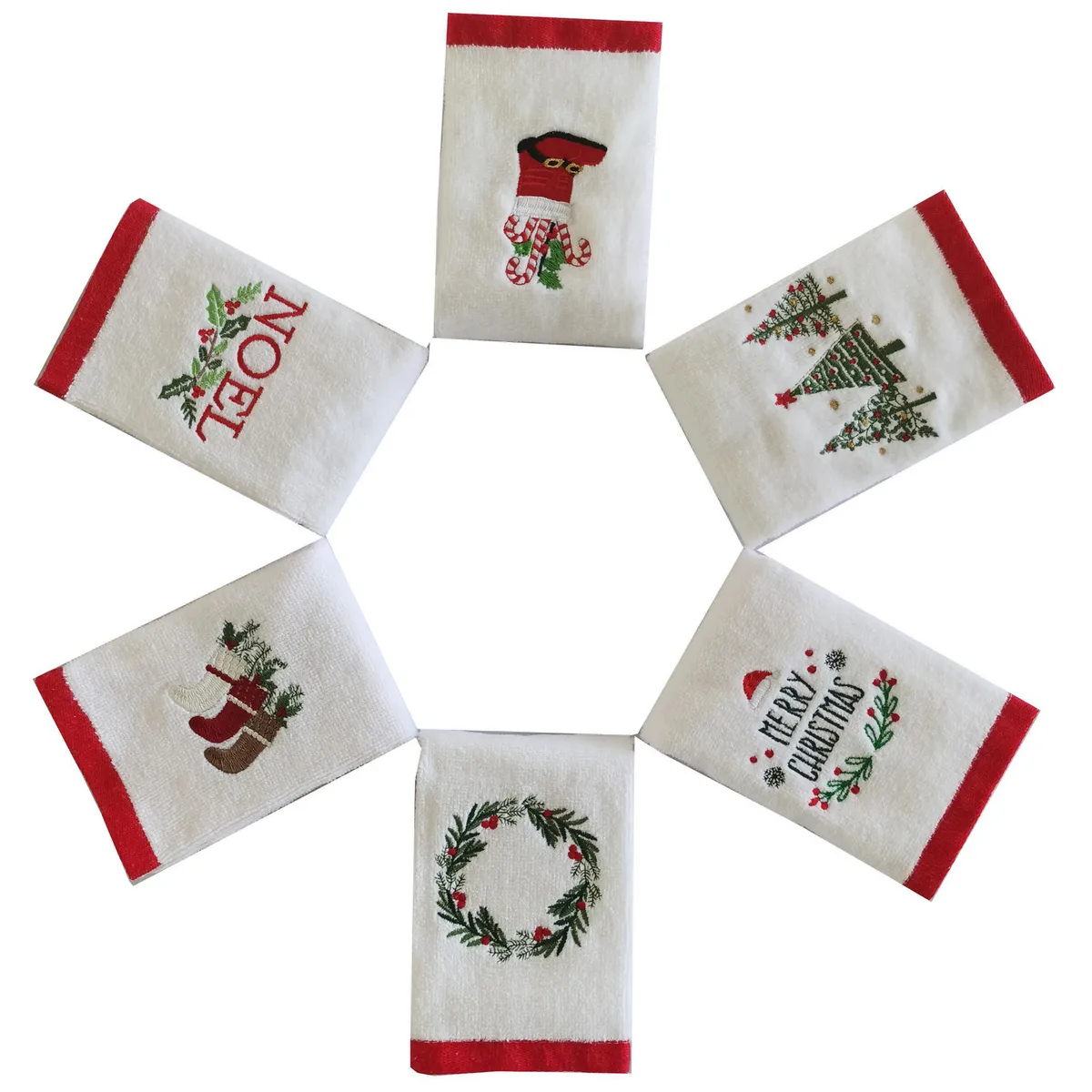 Dear Santa - TOALLA BANO NAVID 28X46CM SURT