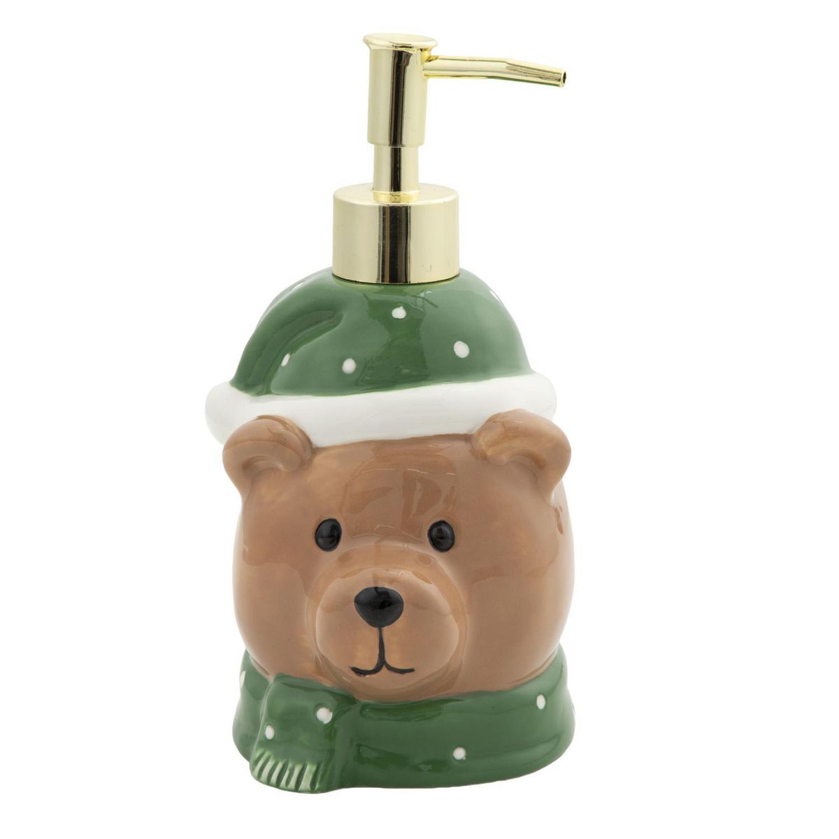 Dear Santa - Dispensador de Jabon Oso Navideño 19.8cm