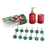 Set de Bano Navideño 4 Piezas