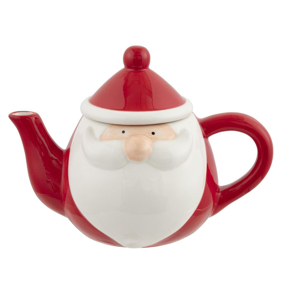 Dear Santa - Tetera Navideña Santa Rojo 19 cm