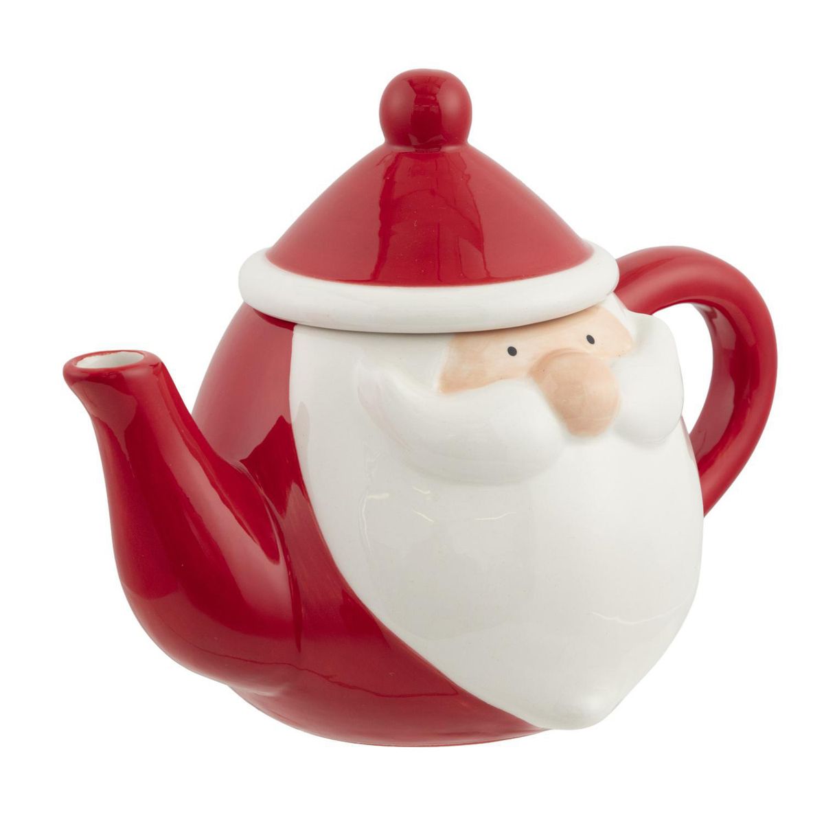 Dear Santa - Tetera Navideña Santa Rojo 19 cm