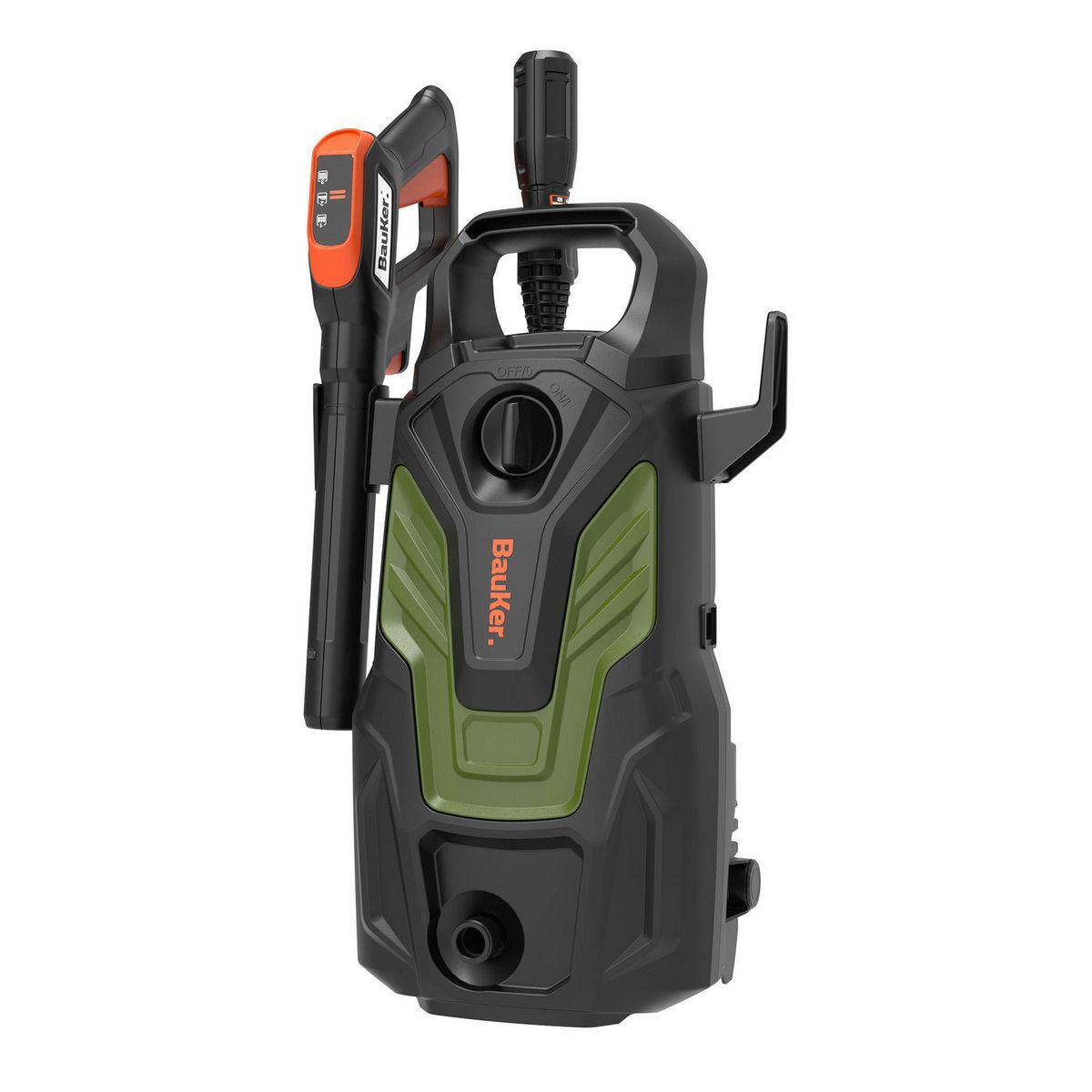 Hidrolavadora B2 1560 PSI + 8 Accesorios, Bauker, marca Bauker - Foto Principal