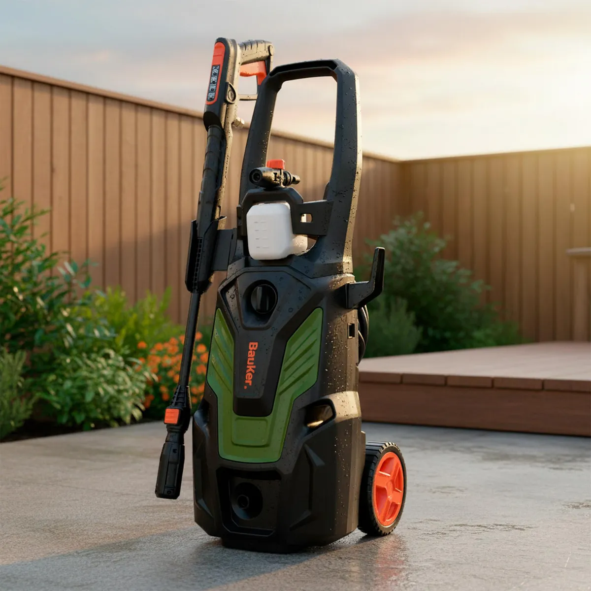 Hidrolavadora B5 2300 PSI + 9 Accesorios, Bauker, marca Bauker - Foto 2