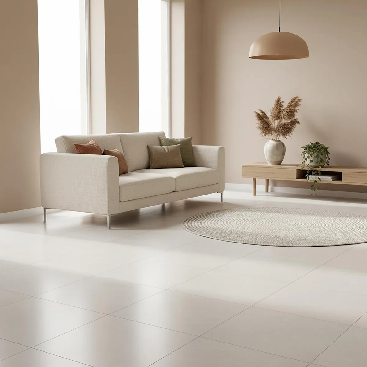 Holztek - Piso Cerámico Anthem White 45 x 45 cm Satin 2 m2 No rectificado