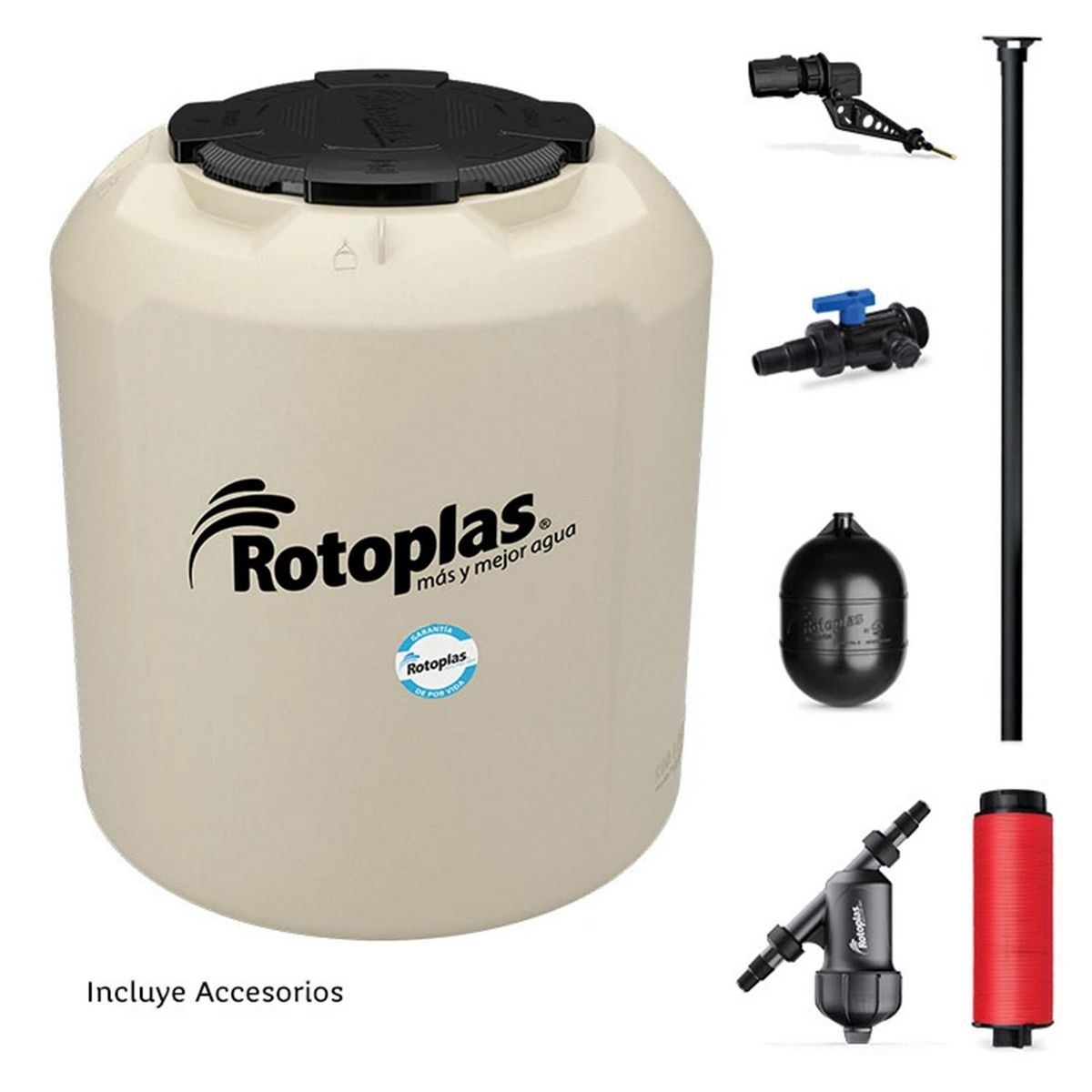 Rotoplas - Tinaco Rotoplas Plus 800L Equipado