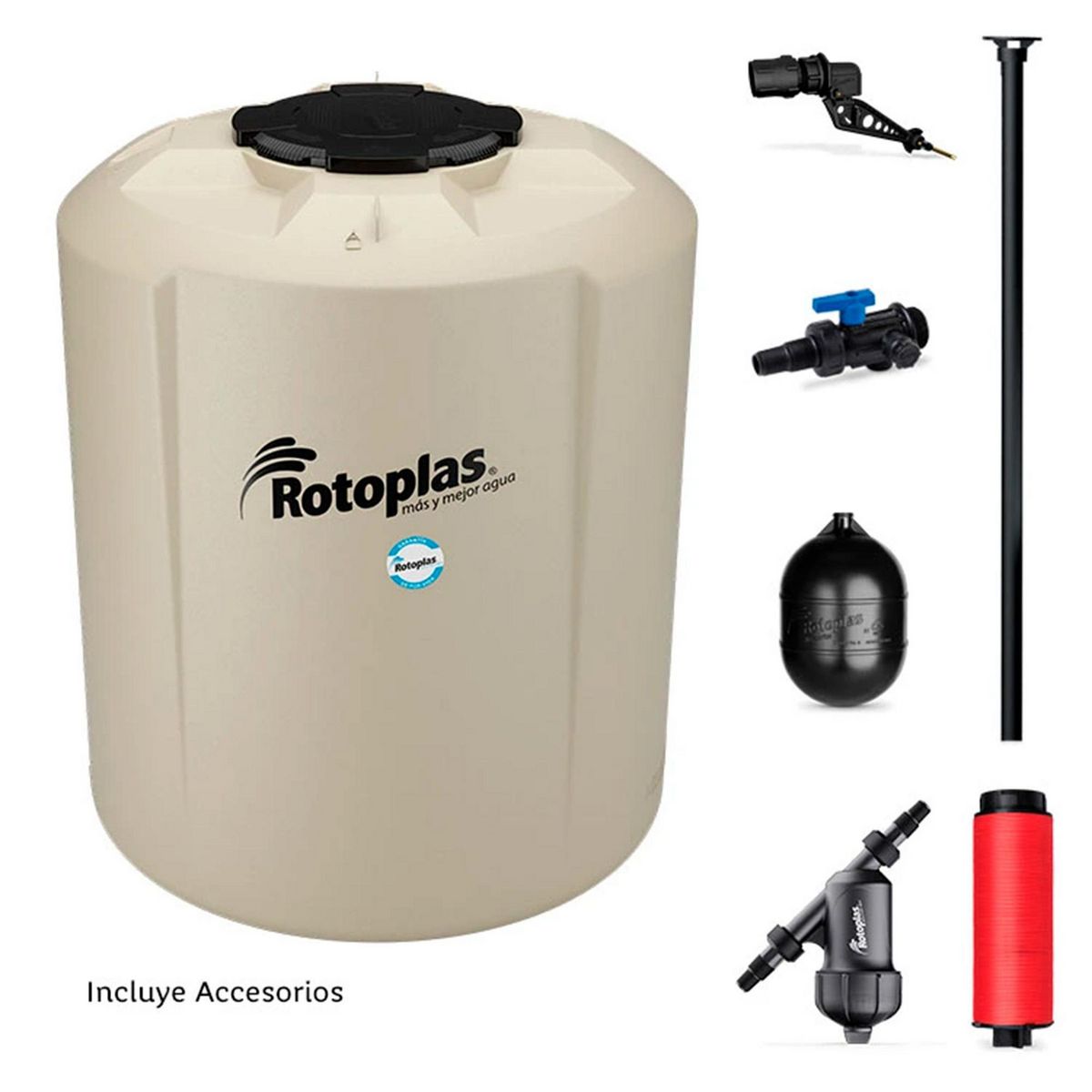 Rotoplas - Tinaco Rotoplas Plus Equipado 2500L