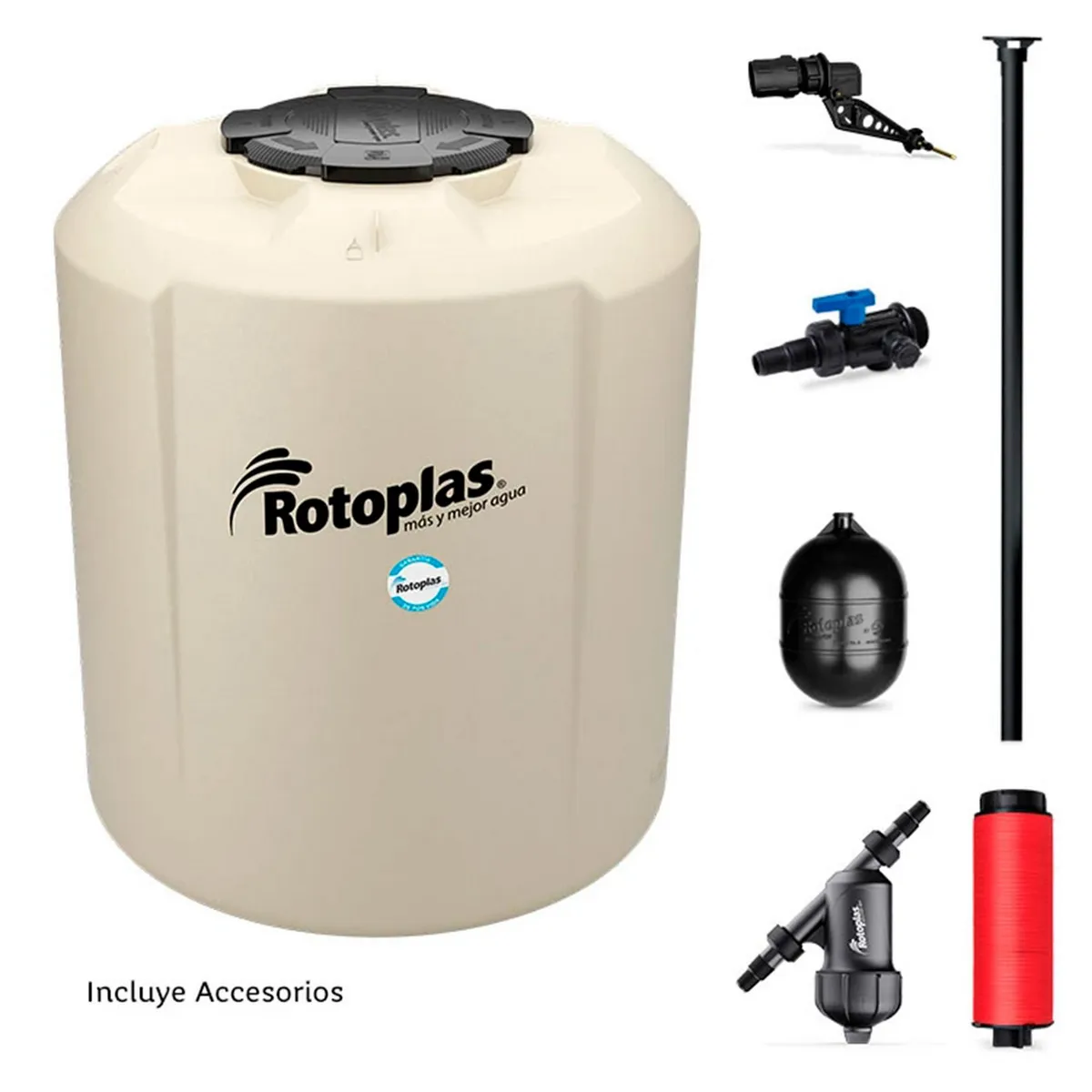 Rotoplas - Tinaco Rotoplas Plus 2000 L Equipado