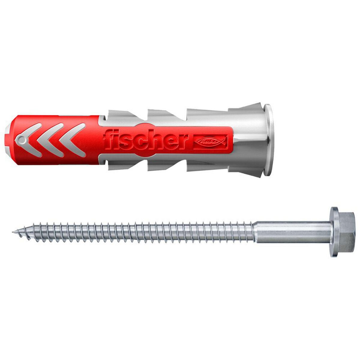 Fisher - Blíster de Taquete Duopower Nylon 10 x 50 mm + Tornillo 4 pzas