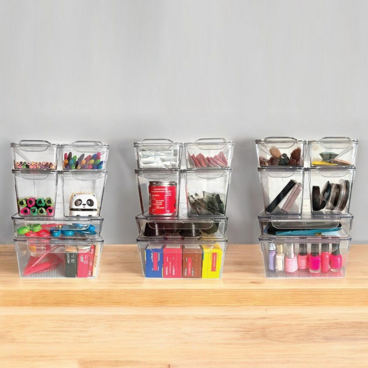 Zense - Juego de 6 contenedores Zibo