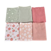 Juego de 6 toallas Merlo Rosa