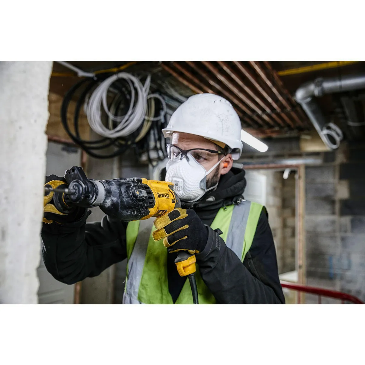 Dewalt - Kit de Rotomartillo Combinado Sds Plus de 1" (26Mm) De 2.9J