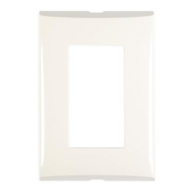 Placa 3 Mod Color Blanco con Chasis de Resina