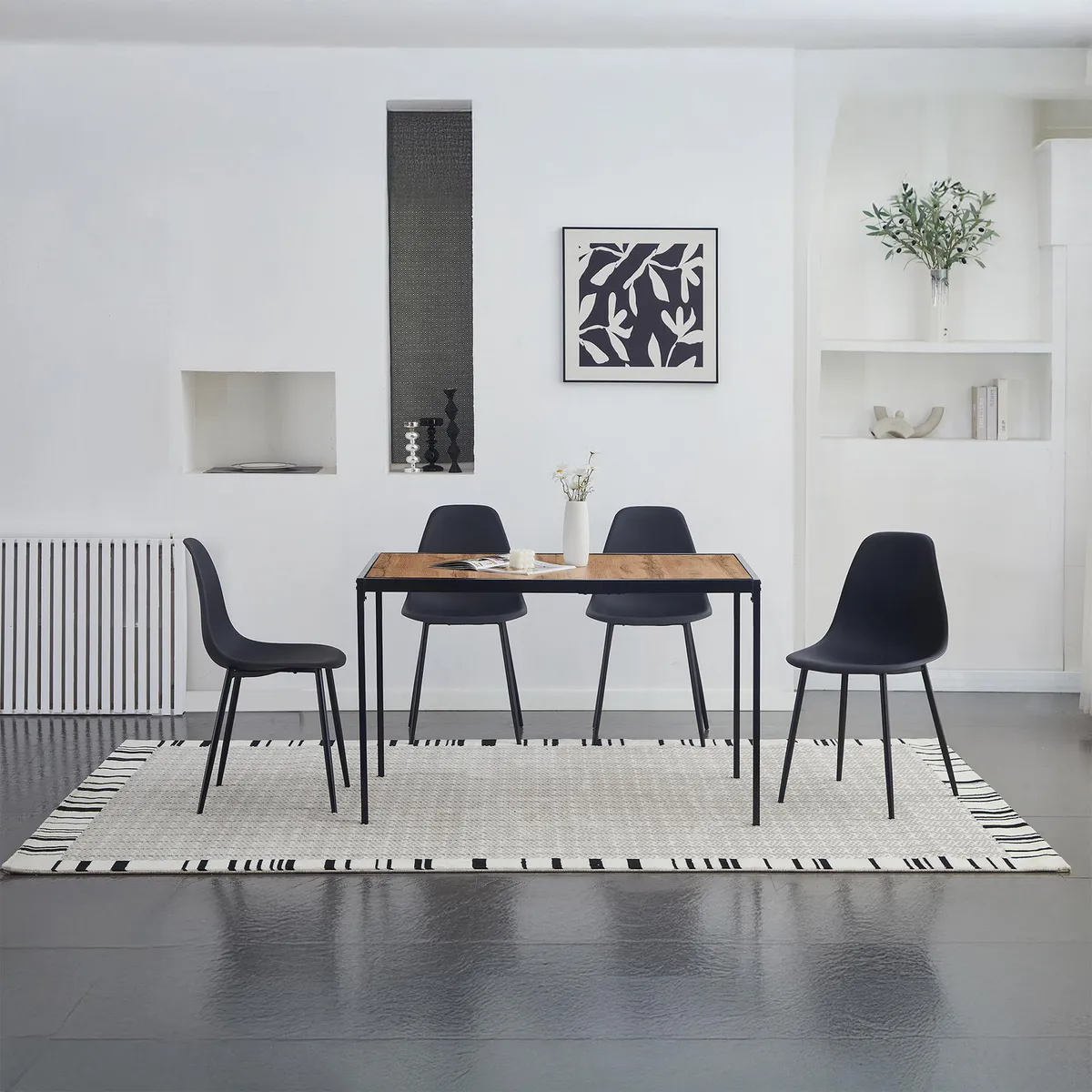 Just Home Collection - SB jgo de comedor aramissa 1+4