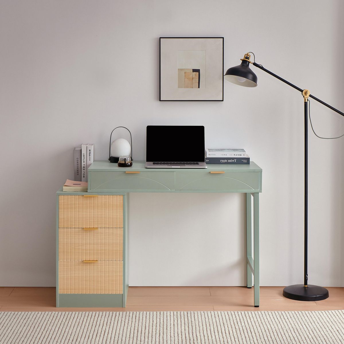 Just Home Collection - Escritorio Clautra Verde