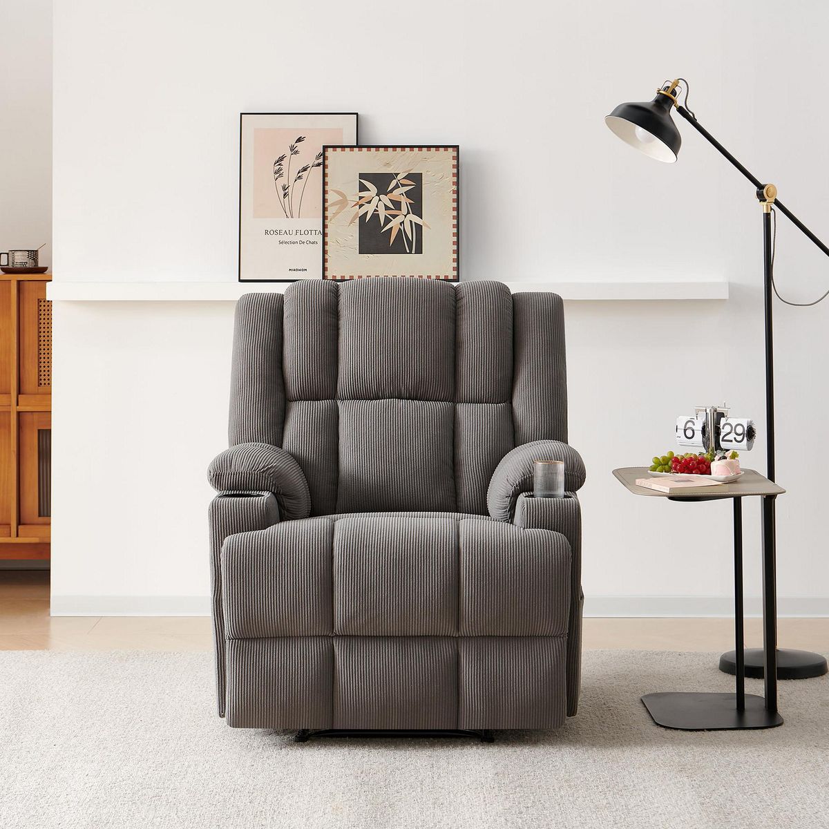 Just Home Collection - Sillón Reclinable Morton