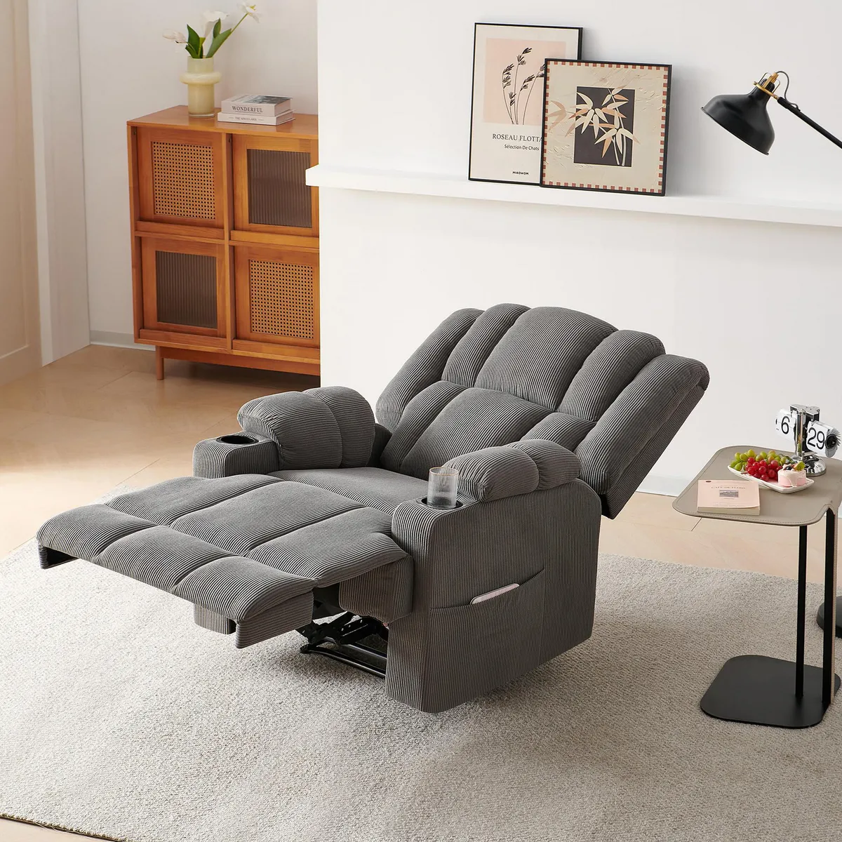 Sillón Reclinable Morton, marca Just Home Collection - Foto 2
