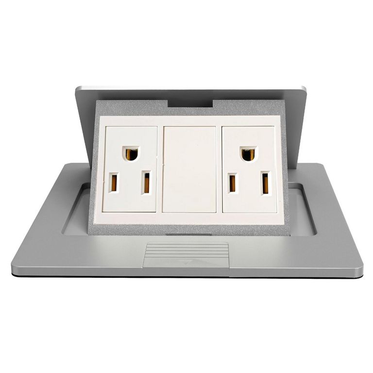 Socket de Piso Armado, Plata | Sodimac