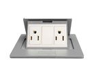 Socket de Piso Armado, Plata