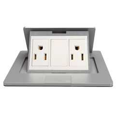 Socket de Piso Armado, Plata