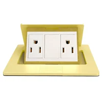 Socket de Piso Armado, Bronce