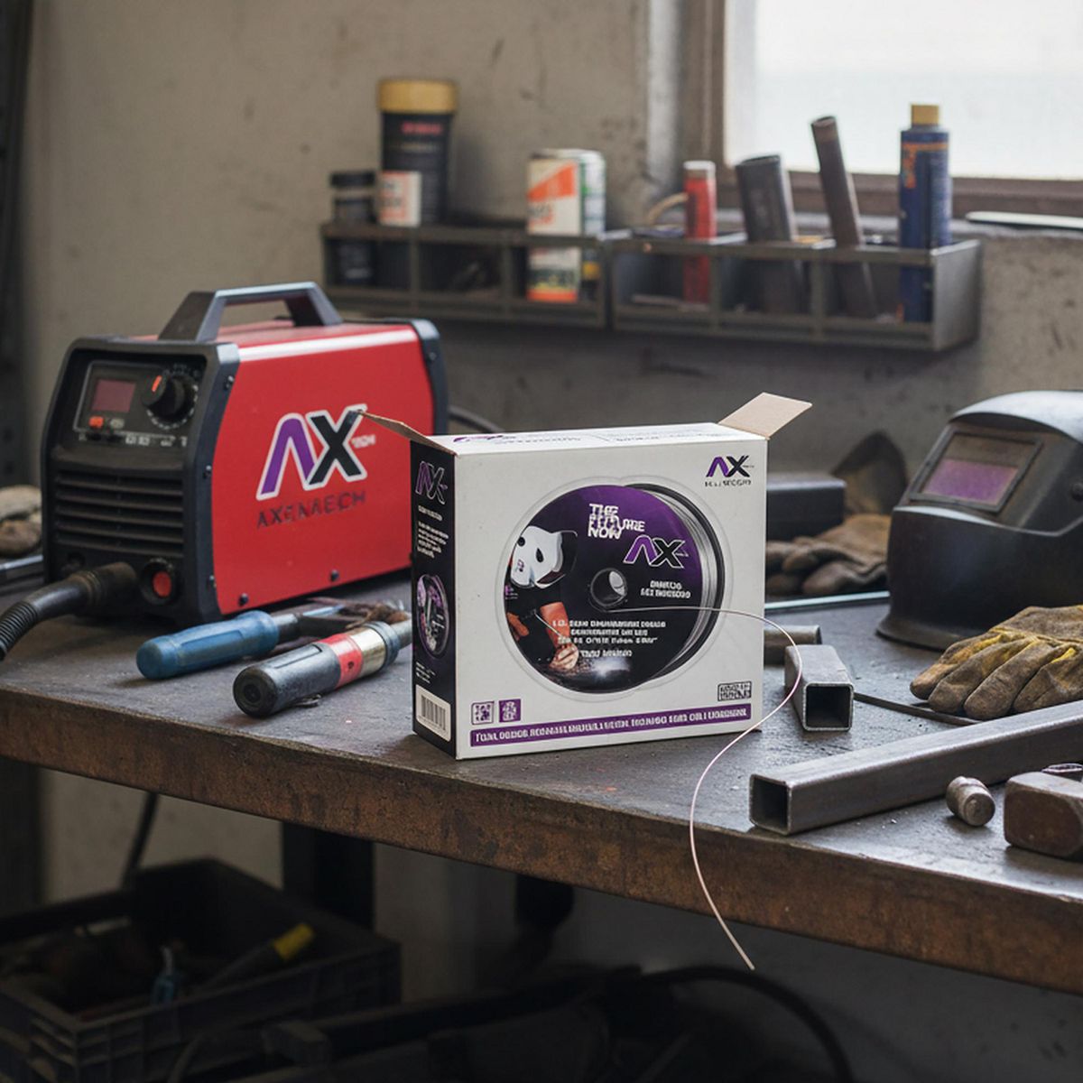 Maxtool - Rollo de Microalambre Tubular Autoprotegido .035" (No Gas)