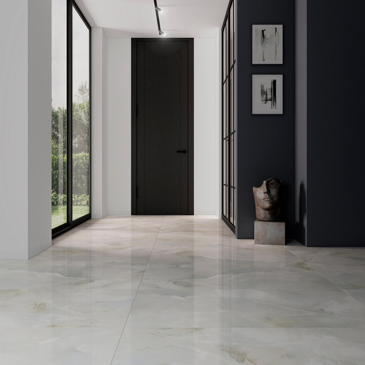 Tendenzza - Piso Porcelanato Perlatto 60X120 Brillante 1.44M2