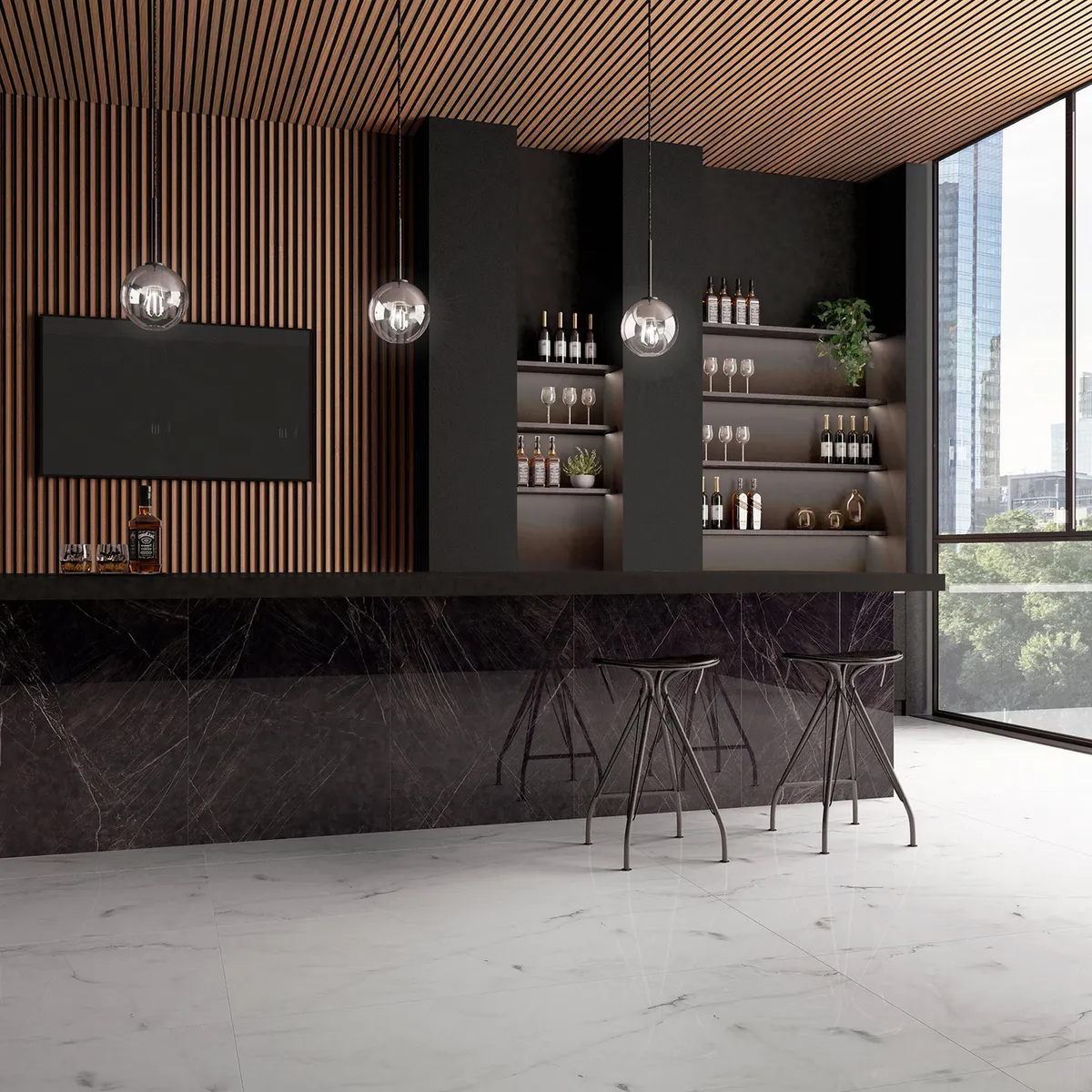 Piso Porcelanato Vicenza 80X160 Brillante 2.56M2, marca Tendenzza - Foto 2
