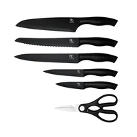 Set 7 cuchillos 1tijera+base