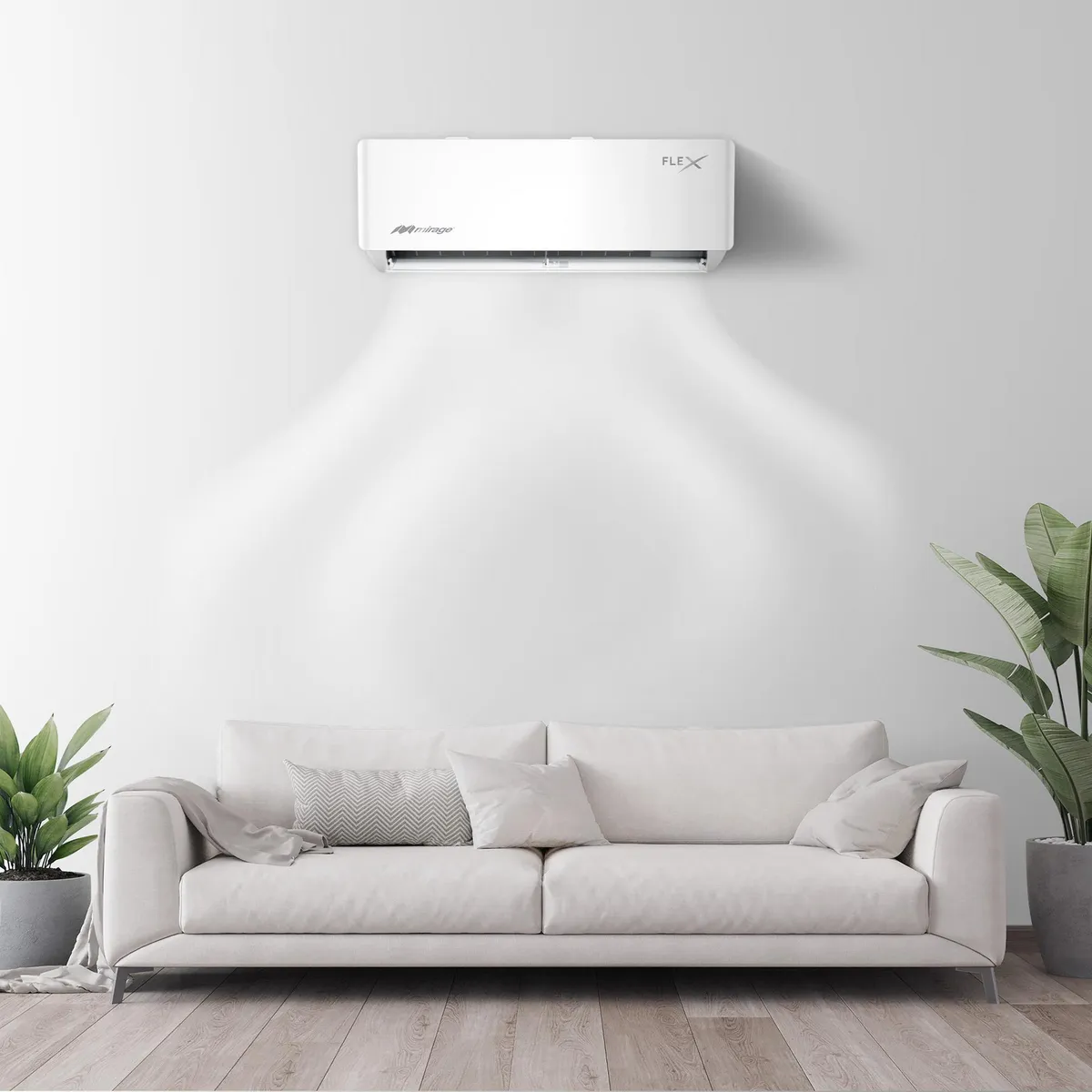 Mirage - Aire acondicionado tipo minisplit Setcbf120K S/Frio 1 Ton 115V