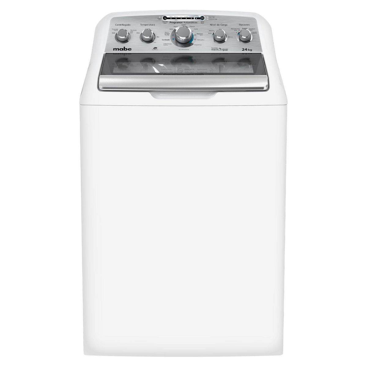Mabe - Lavadora de 24 Kg Mabe LMA74215WBAB1