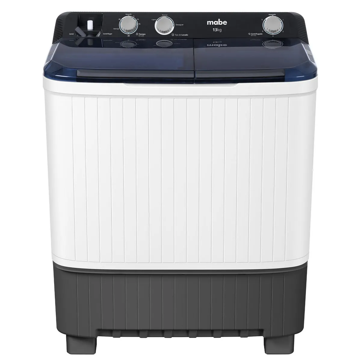 Mabe - Lavadora de 13 kg Blanco Mabe LMDX3123HBAB0