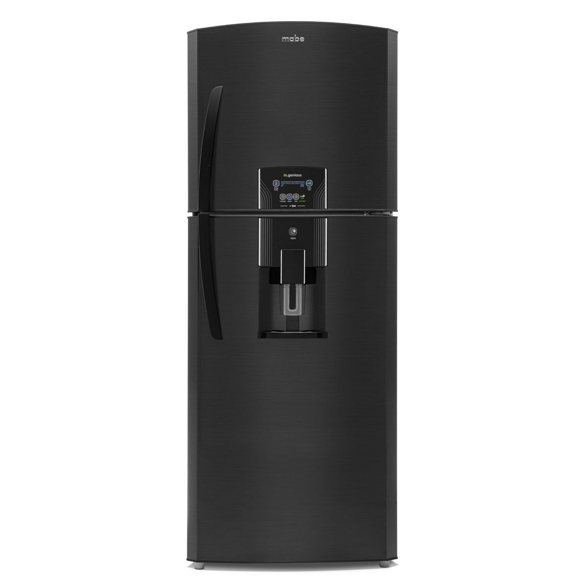 Mabe - Refrigerador Mabe 14 Pies3 Top Freezer Negro Rme360Fzmrp0