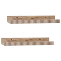 SETX2 REPISAS FLOTANTES 40X10CM NATURAL