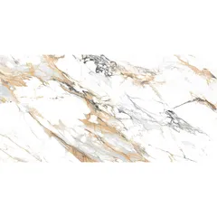 Piso Porcelanato Carlo Dorado 60X120 Brillante 1.44M2