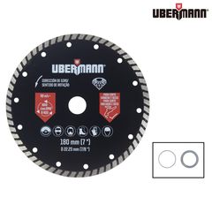 Disco Diamantado Turbo 7" Ubermann