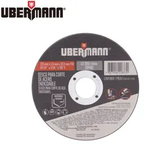 Disco para Corte de Acero Inoxidable 4 1/2" x 1.6 mm, Ubermann