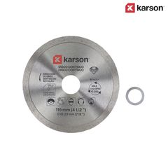 Disco Diamantado Continuo de Corte 4 1/2" Karson