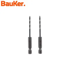 Set Brocas Hexagonales para Metal 3/32" 2P Bauker