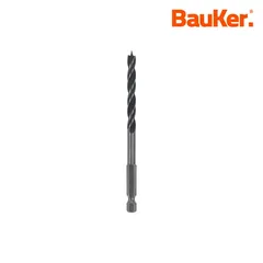 Broca Hexagonal para Madera 1/4" Bauker